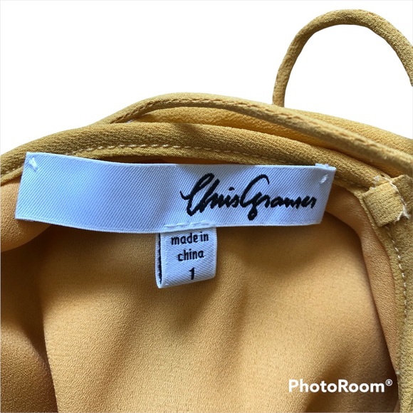 Chris Gramer Backless Dress  Size 1 = Small NWOT - Picture 9 of 14